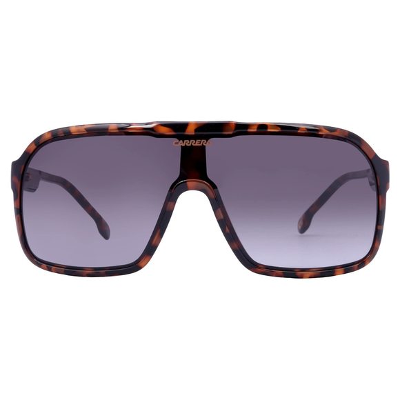 NEW CARRERA 1046S 00869O Havana Shield Sunglasses with Grey